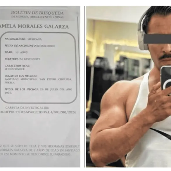Buscan a las sobrinas desaparecidas del fisicoculturista acusado de asesinar a su familia en Cholula
