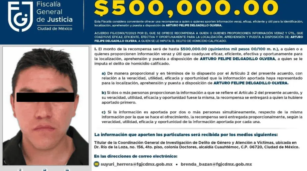 Arturo “N” ya había sido detenido tras el asesinato de Paola Buenrostro en 2016, pero quedó en libertad dos días después por determinación de un juez. Especial