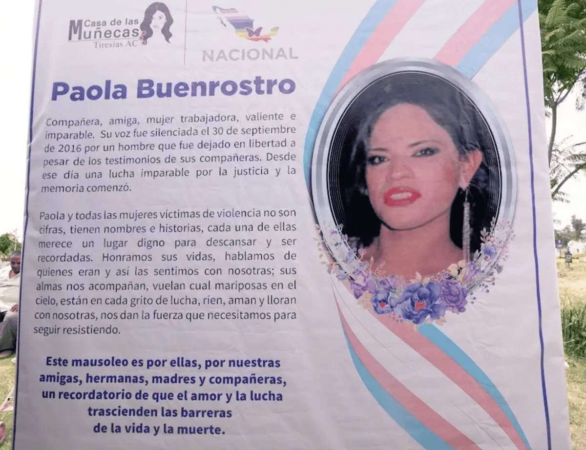 Paola fue asesinada el 30 de septiembre de 2016 tras abordar un vehículo. Especial