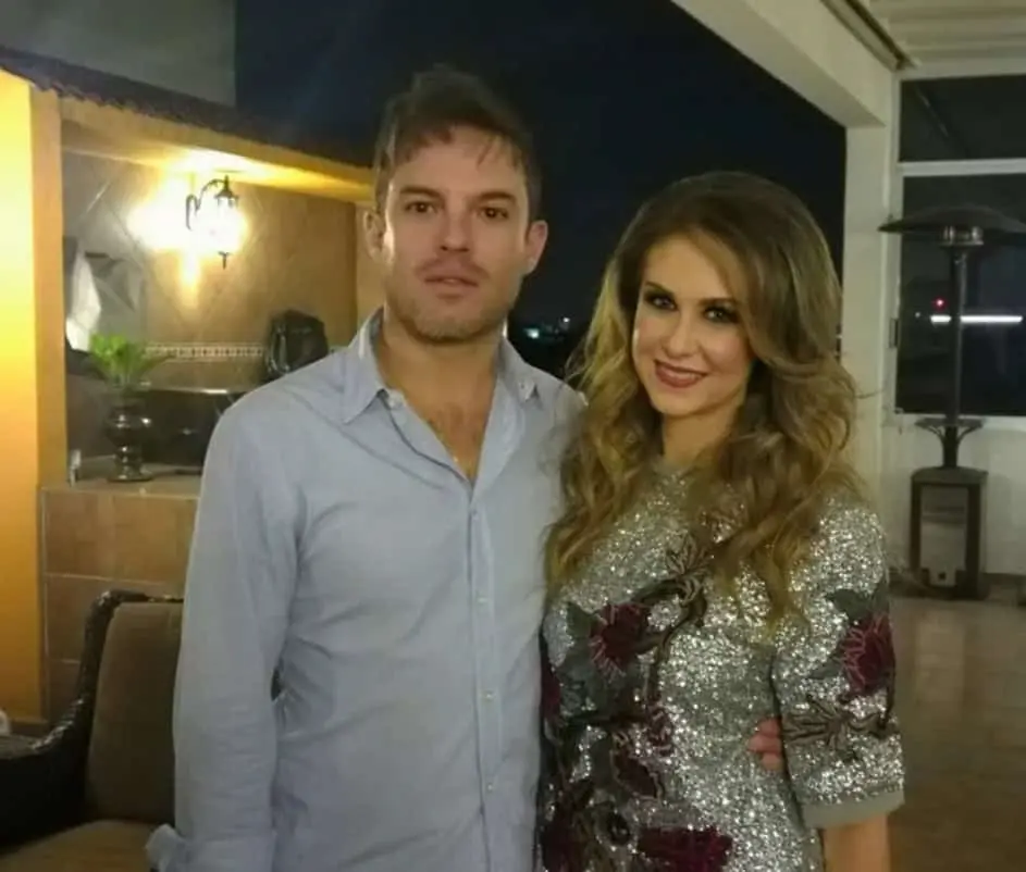 Ingrid Martz y su exesposo Instagram