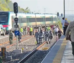 Accidente en el Tren Maya: convoy se descarrila y evac&uacute;an a 123 pasajeros en Campeche