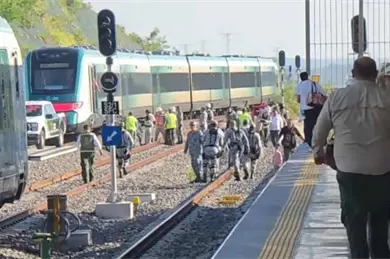 Accidente en el Tren Maya: convoy se descarrila y evacúan a 123 pasajeros en Campeche Accidente en el Tren Maya: convoy se descarrila y evacúan a 123 pasajeros en Campeche