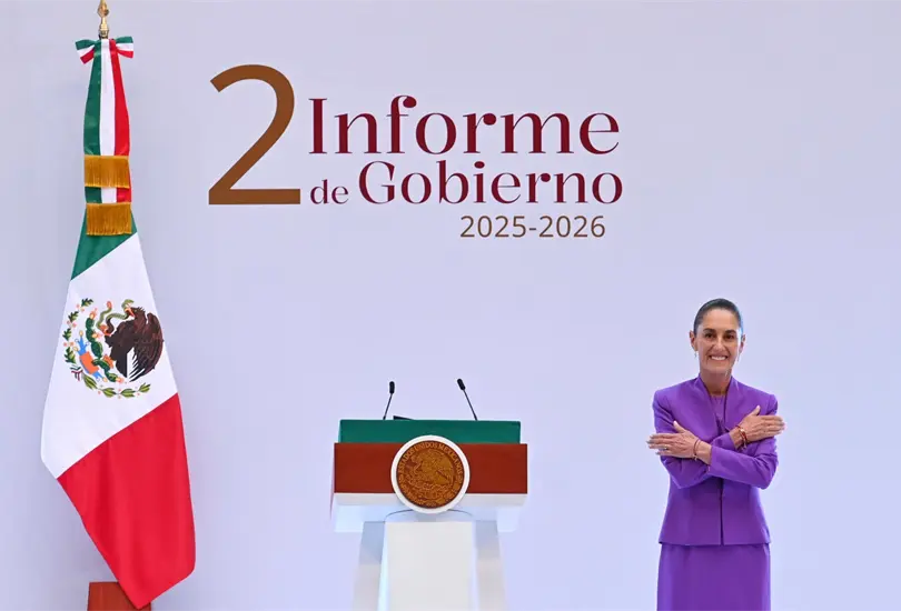 Sheinbaum presume su segundo piso de la transformación Sheinbaum presume su segundo piso de la transformación
