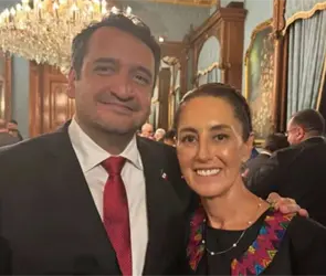 Tras pol&eacute;mica por reuni&oacute;n con empresarios, Andy L&oacute;pez Beltr&aacute;n respalda a Sheinbaum en su Segundo Informe de Gobierno