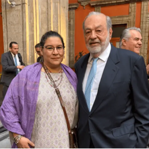 "La continuidad de su negociazo": Tras presumir foto con Slim, reviven tuits de Lenia Batres donde lo criticaba "La continuidad de su negociazo": Tras presumir foto con Slim, reviven tuits de Lenia Batres donde lo criticaba