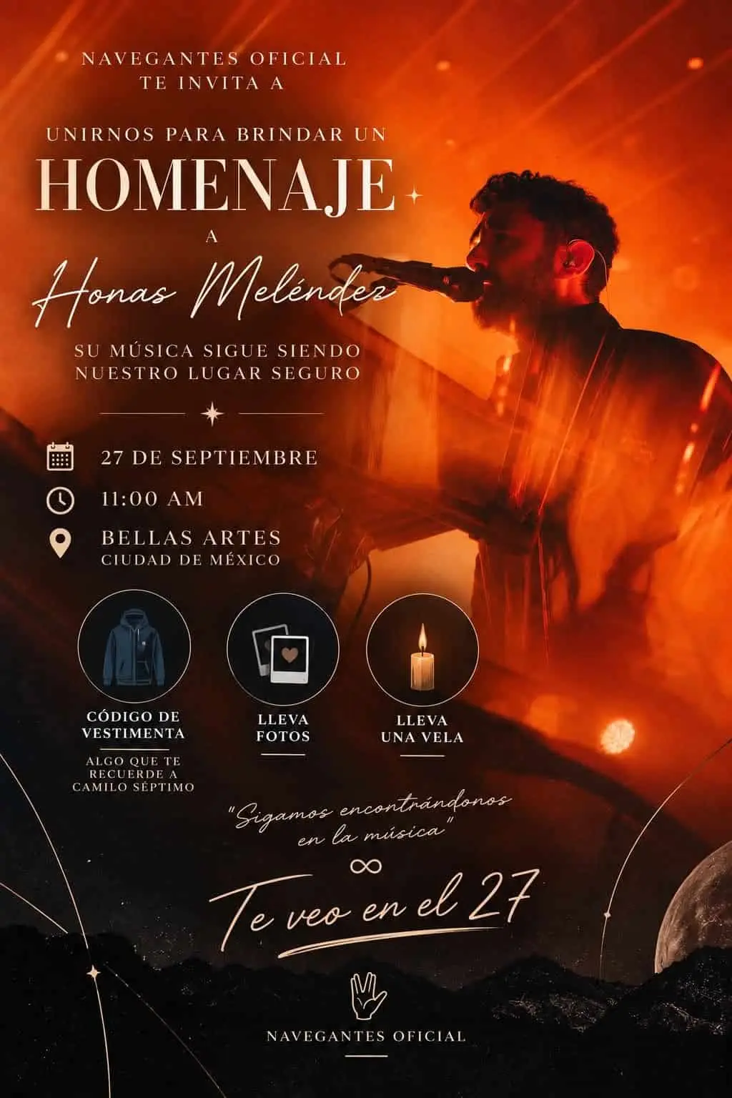 Homenaje a Jonathan Meléndez Facebook