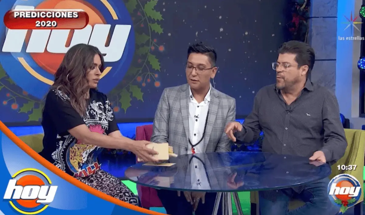 Farath Coronel durante una de sus participaciones en el programa Especial
