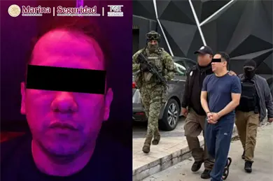 Golpe a Los Rusos: as&iacute; cay&oacute; "El Amarillo" en exclusivo club nocturno en Puebla ; le aseguran armas, drogas y 39 autos de lujo