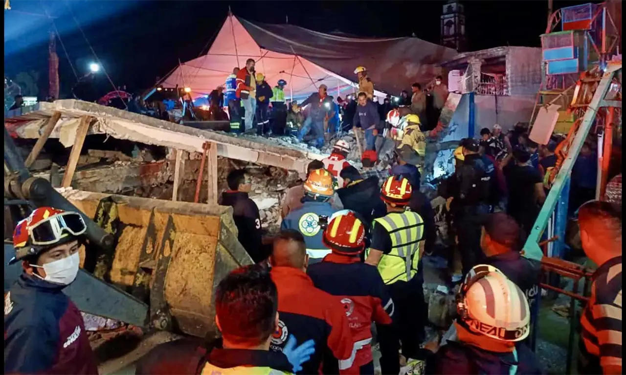  Explosión de pirotecnia deja varios heridos y provoca colapso durante una feria en Temascalcingo 