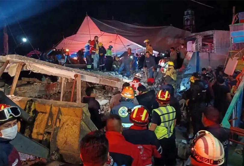 Explosi&oacute;n Temascalcingo: lista de 16 heridos trasladados a Atlacomulco