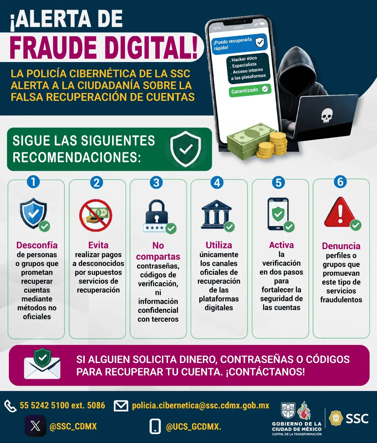 ¿Dónde denunciar un posible fraude digital? EWspecial