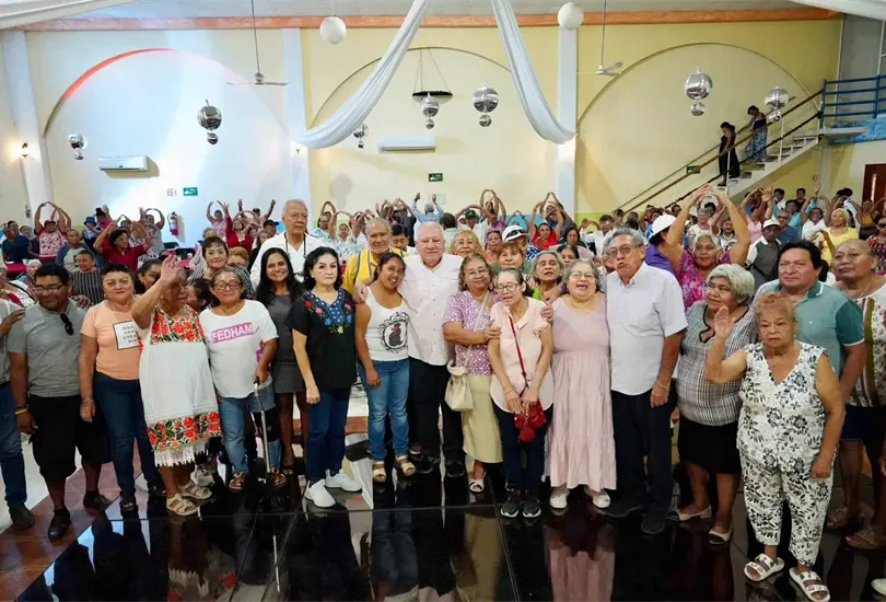 Qu&eacute; dijo Rafael Mar&iacute;n Mollinedo tras su encuentro con adultos mayores en Quintana Roo.
