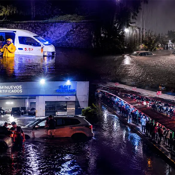 El mapa de inundaciones que pone en riesgo a quienes viajan en transporte p&uacute;blico