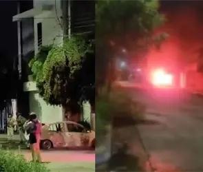 Culiac&aacute;n, bajo fuego: se reportan ataques armados, autos incendiados y viviendas vandalizadas