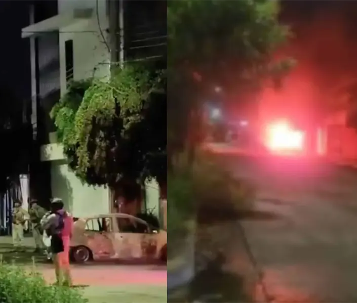 Culiac&aacute;n, bajo fuego: se reportan ataques armados, autos incendiados y viviendas vandalizadas