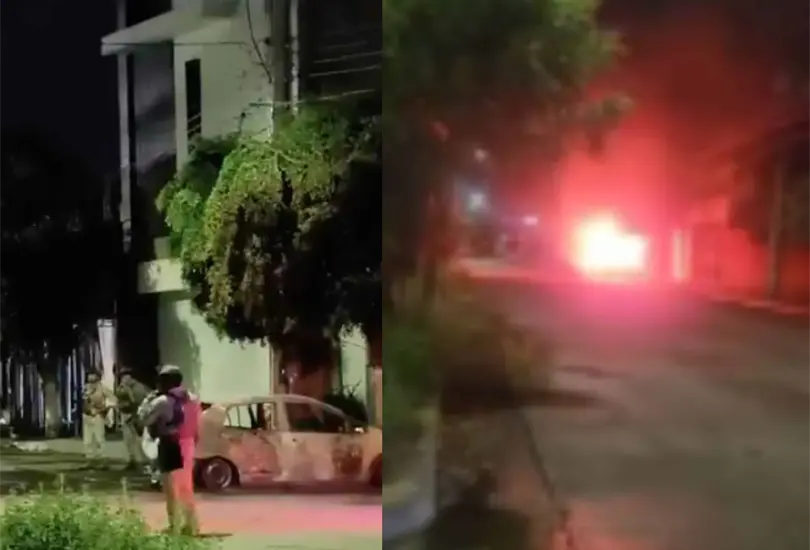 La noche del martes se reportaron detonaciones, robo de vehículos, ataques contra viviendas y automóviles incendiados en distintos sectores de la capital sinaloense. La noche del martes se reportaron detonaciones, robo de vehículos, ataques contra viviendas y automóviles incendiados en distintos sectores de la capital sinaloense.