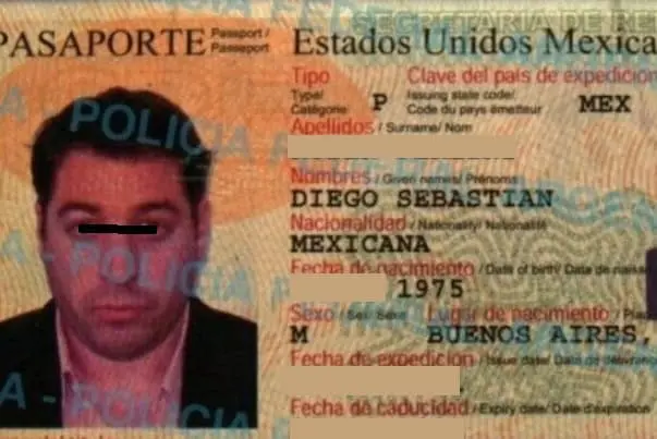 Los registros citados ubican una causa penal desde 2006, cinco años después de que Diego Sebastián obtuviera la nacionalidad mexicana. RRSS.