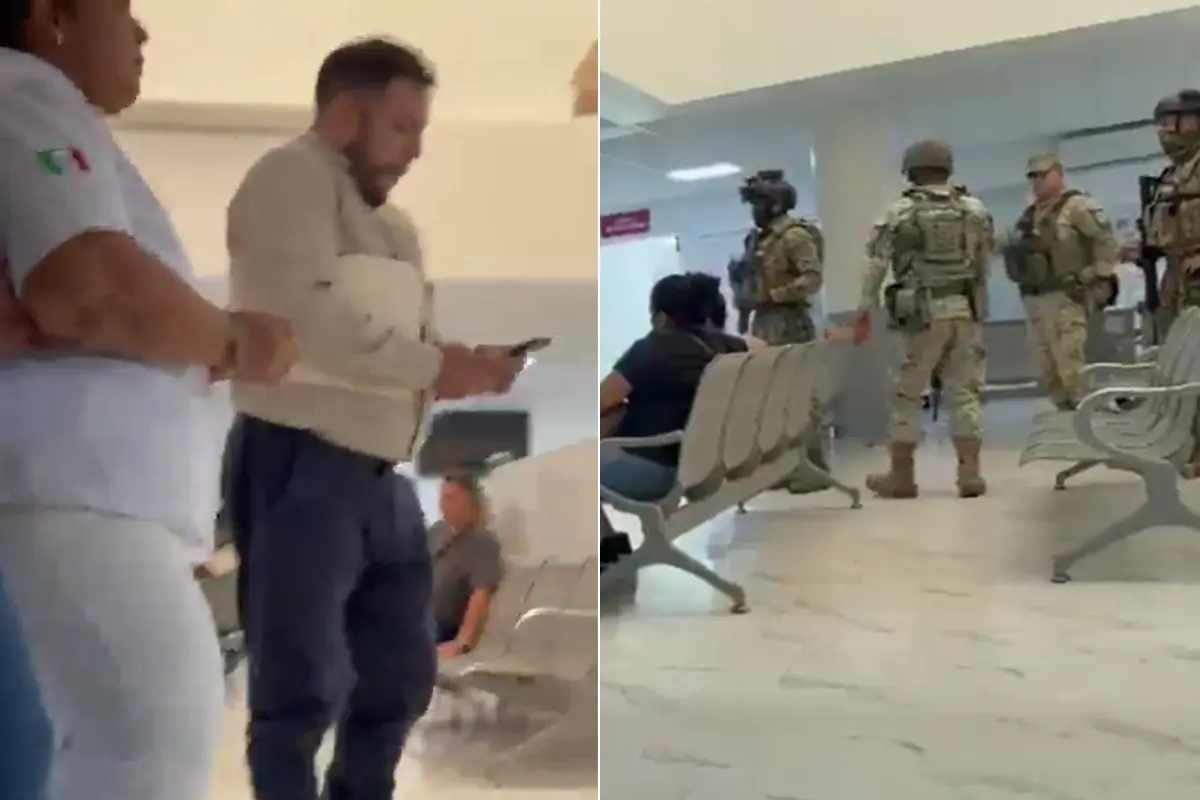  Despliegan operativo para detener a enfermera dentro de hospital 