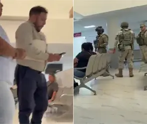 "&iquest;Pues qu&eacute; hizo, a qui&eacute;n mat&oacute;?": despliegan fuerte operativo para detener a enfermera dentro de hospital de Tabasco