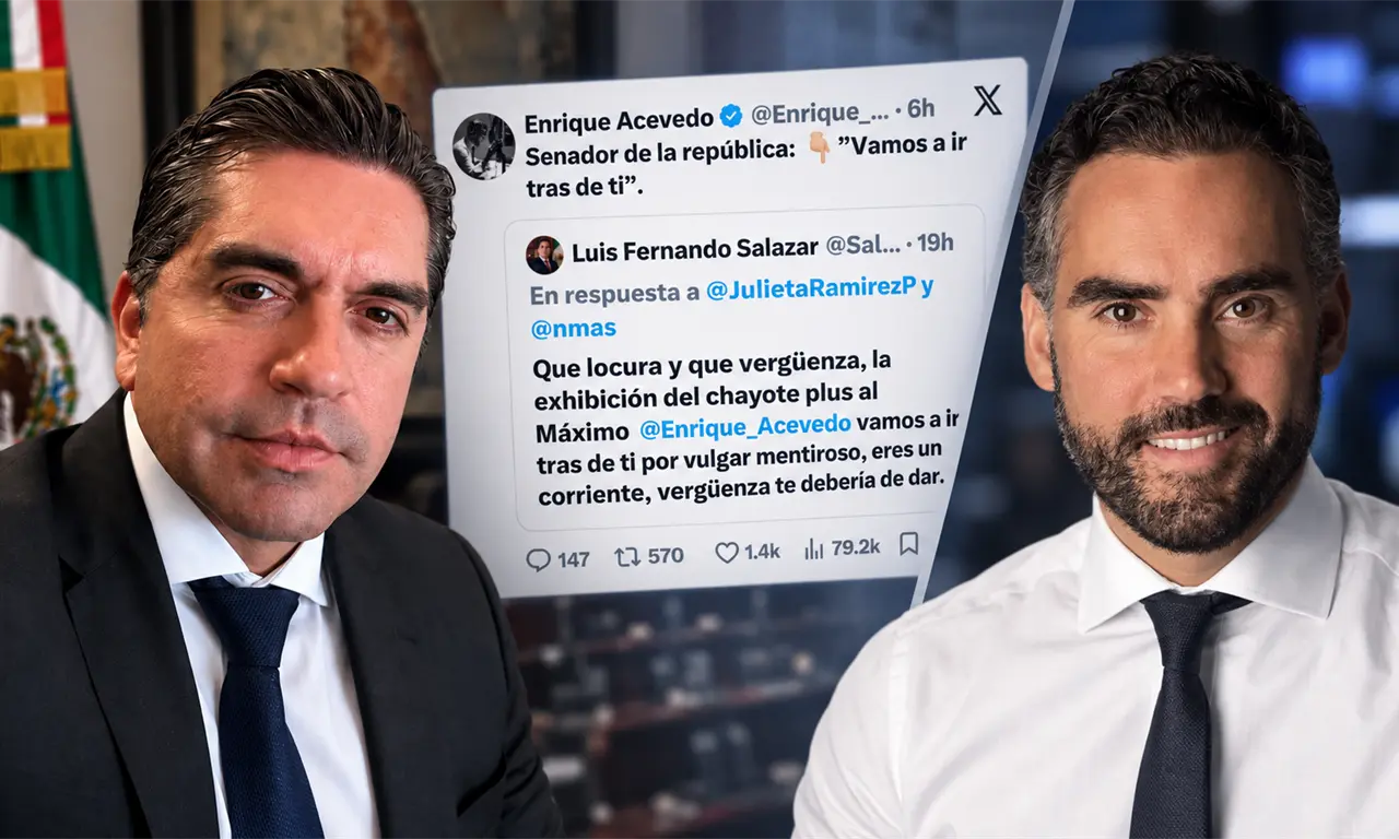  “Me faltó mesura”: Luis Fernando Salazar se disculpa con Enrique Acevedo tras polémico mensaje 