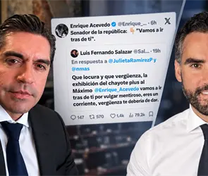 "Me falt&oacute; mesura": Luis Fernando Salazar se disculpa con Enrique Acevedo tras pol&eacute;mico mensaje