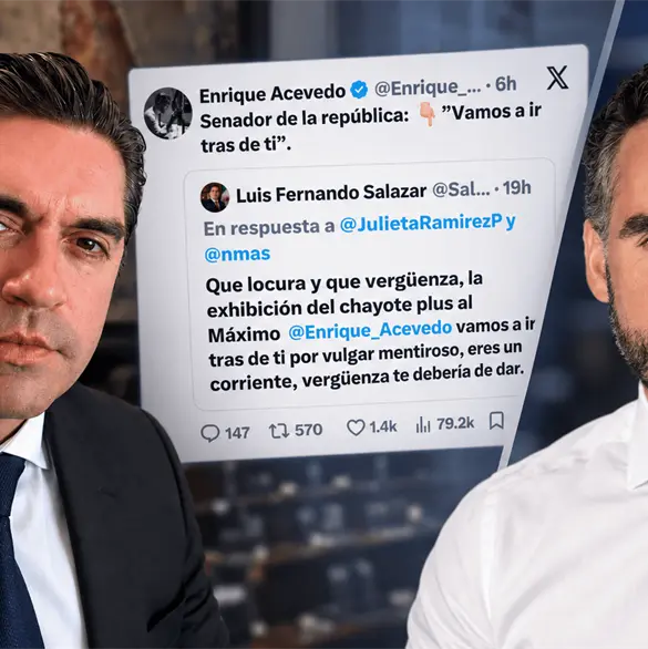 "Me falt&oacute; mesura": Luis Fernando Salazar se disculpa con Enrique Acevedo tras pol&eacute;mico mensaje
