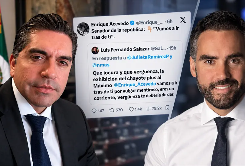 "Me falt&oacute; mesura": Luis Fernando Salazar se disculpa con Enrique Acevedo tras pol&eacute;mico mensaje