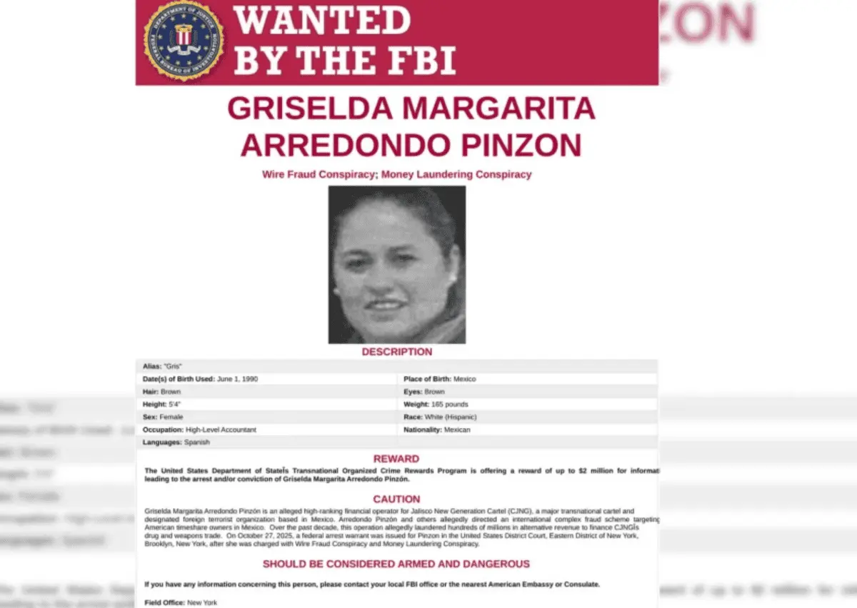 Griselda Arredondo, "Gris", es señalada como contadora del CJNG Especial