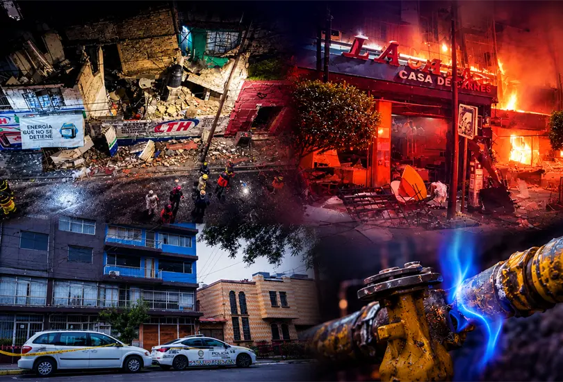 Narvarte Poniente, Roma Norte y Álvaro Obregón muestran que, pese a programas como "Bomberos en Casa" y los detectores de gas, las explosiones van en aumento en CDMX. Narvarte Poniente, Roma Norte y Álvaro Obregón muestran que, pese a programas como "Bomberos en Casa" y los detectores de gas, las explosiones van en aumento en CDMX.