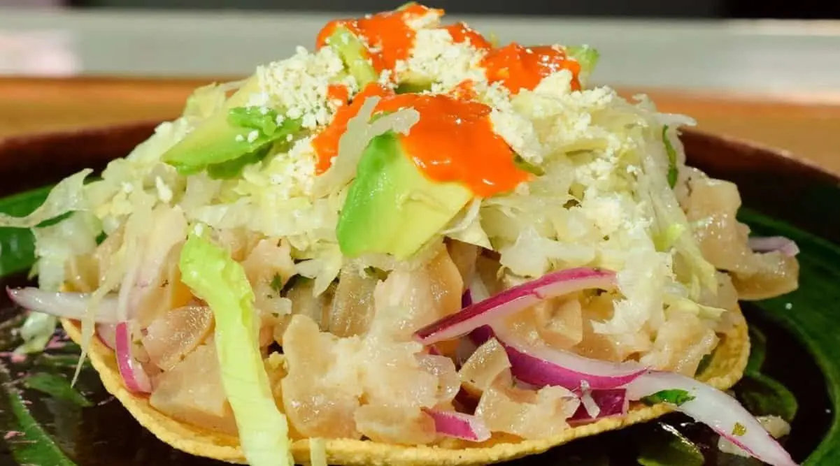 Tostadas de pata Tostadas de pata