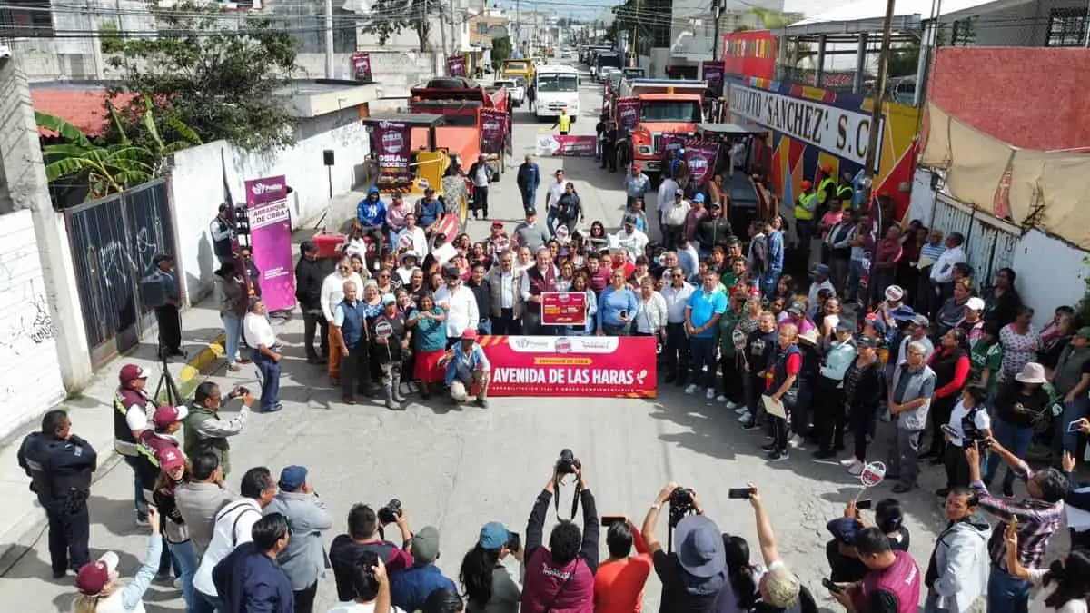 Inician obras en avenida de Las Haras con el programa Calles al 100. Gobierno de la Ciudad.