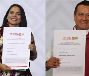&iquest;Qui&eacute;nes son Beatriz Mojica y Carlos Torres Pi&ntilde;a, corcholatas de Morena en Guerrero y Michoac&aacute;n? 