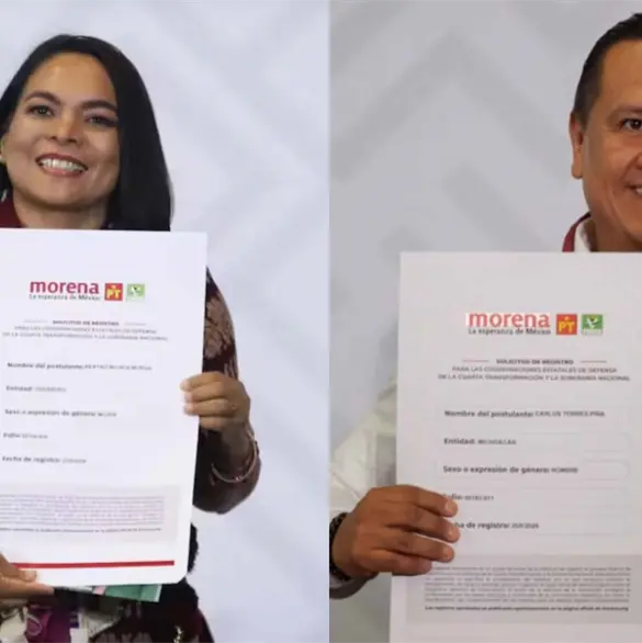 &iquest;Qui&eacute;nes son Beatriz Mojica y Carlos Torres Pi&ntilde;a, corcholatas de Morena en Guerrero y Michoac&aacute;n? 