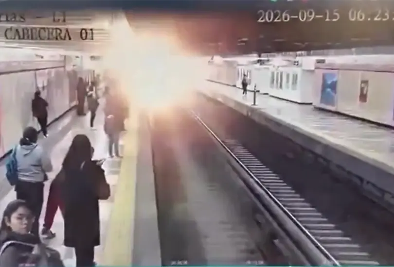 Así fue el cortocircuito que provocó un incendio en estación Gómez Farías Así fue el cortocircuito que provocó un incendio en estación Gómez Farías