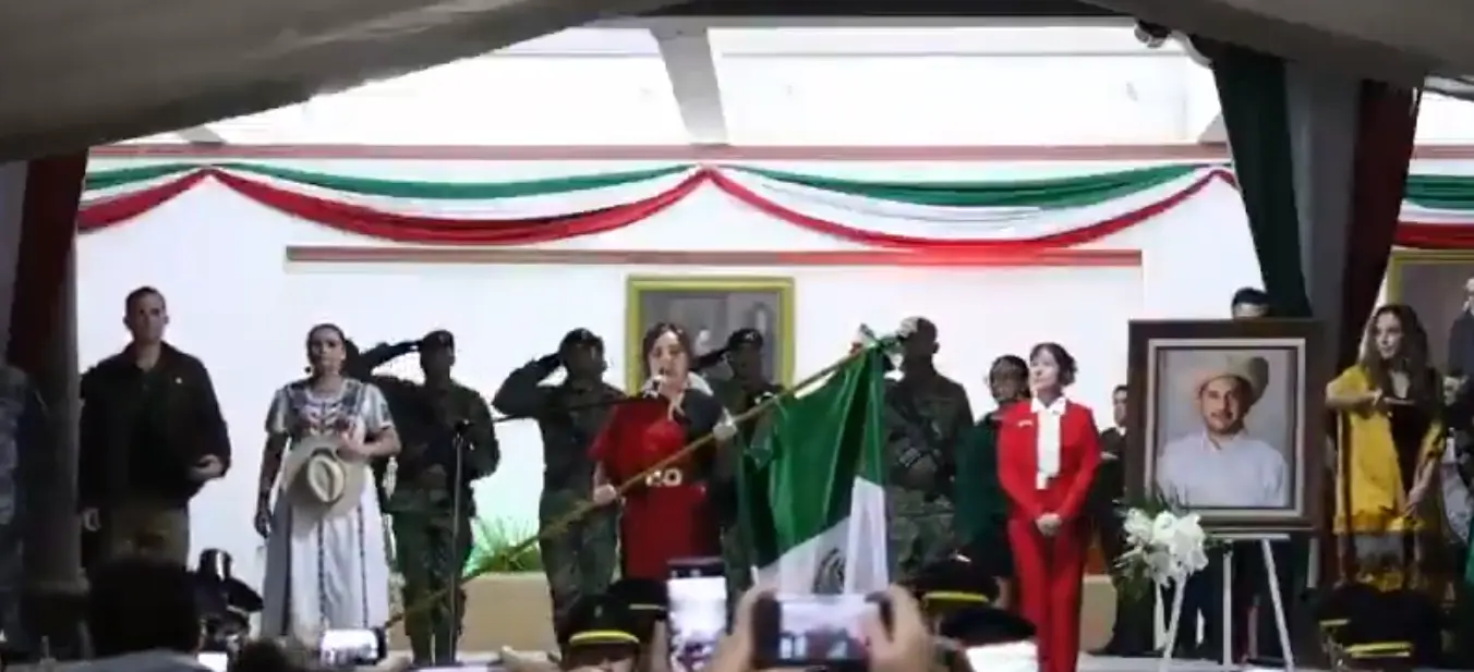  Grito de Grecia Quiroz en Uruapan: esto dijo. 
