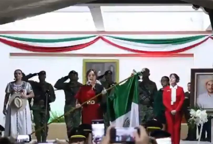 Grito de Grecia Quiroz en Uruapan: esto dijo. Grito de Grecia Quiroz en Uruapan: esto dijo.