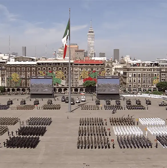 Desfile Militar de México 2026: sigue en vivo el recorrido del Zócalo al Campo Marte Desfile Militar de México 2026: sigue en vivo el recorrido del Zócalo al Campo Marte