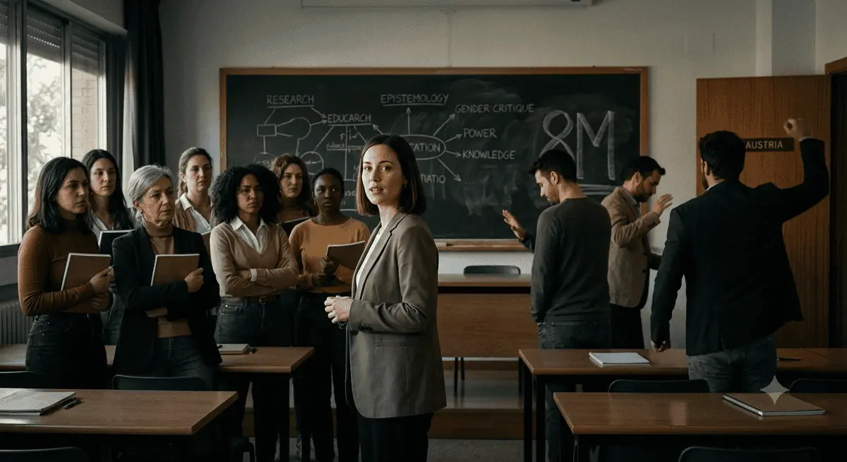 El silenciamiento y la condescendencia en el aula también son violencia machista. IA.