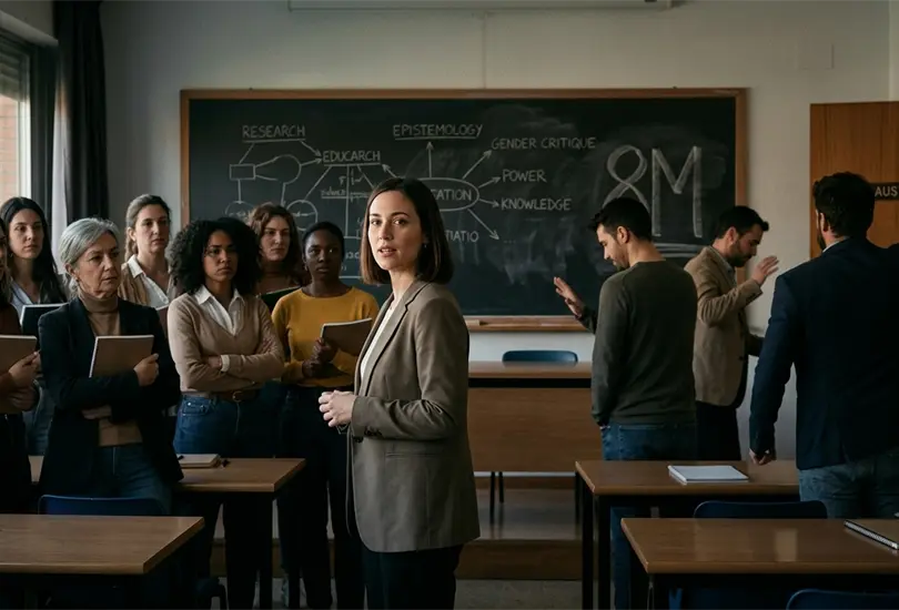 El silenciamiento y la condescendencia en el aula también son violencia machista. El silenciamiento y la condescendencia en el aula también son violencia machista.