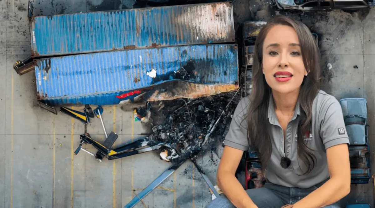  Eliana Moreno dedicó su carrera a informar desde el aire y encontró la muerte mientras realizaba una cobertura en vivo; así fue su última aparición en televisión. 