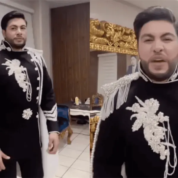 &iquest;Qui&eacute;n es Richard Mill&aacute;n, el alcalde de Elota que dio el Grito con un traje de emperador?