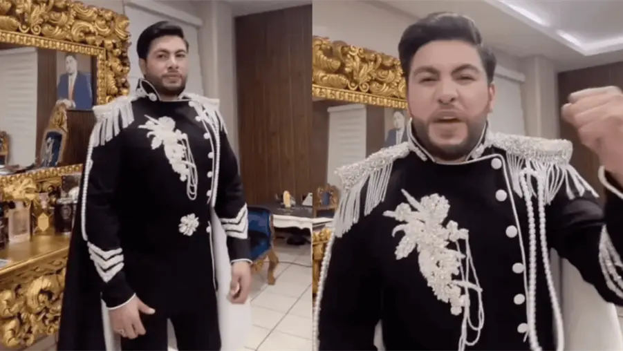 &iquest;Qui&eacute;n es Richard Mill&aacute;n, el alcalde de Elota que dio el Grito con un traje de emperador?