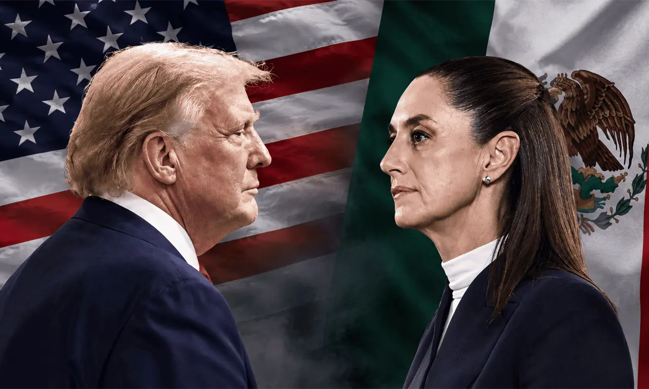  Trump reconoce golpes al narco, pero exige detener a funcionarios ligados a cárteles. 