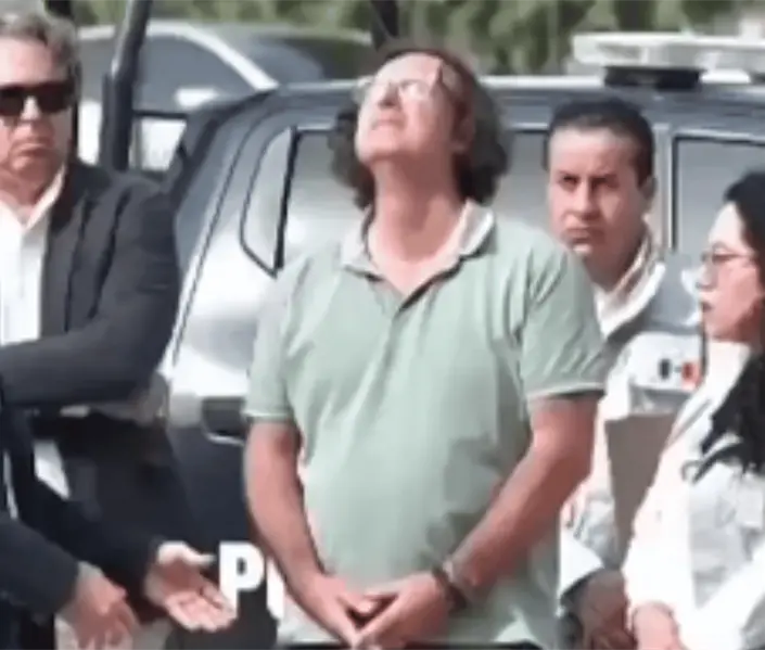 Padre de la estudiante española Claudia Tacoronte visitó el lugar donde fue asesinada Padre de la estudiante española Claudia Tacoronte visitó el lugar donde fue asesinada
