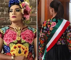 "Atentaron contra mi integridad": Atacan casa del artista muxe que dise&ntilde;&oacute; el vestido que Sheinbaum us&oacute; en el Grito de Independencia
