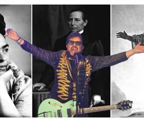 Aleks Syntek se compara con Jesucristo, Frida Kahlo y Benito Ju&aacute;rez durante una transmisi&oacute;n en vivo