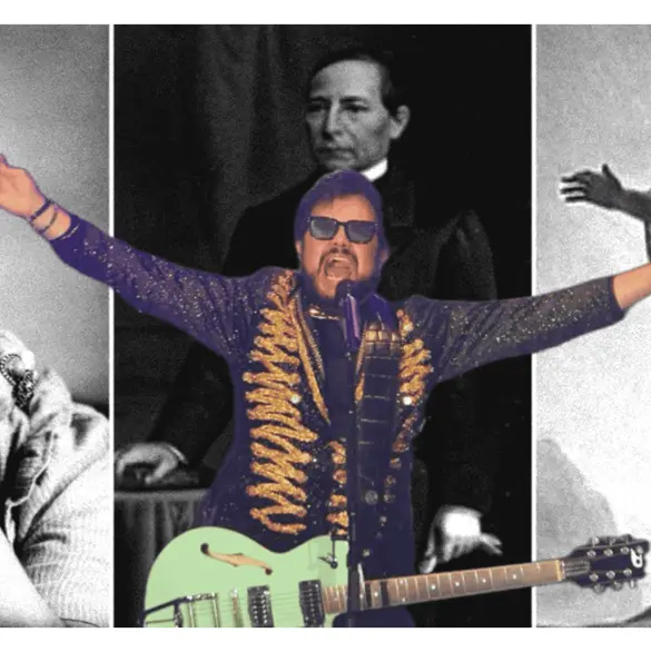 Aleks Syntek se compara con Jesucristo, Frida Kahlo y Benito Juárez durante una transmisión en vivo Aleks Syntek se compara con Jesucristo, Frida Kahlo y Benito Juárez durante una transmisión en vivo