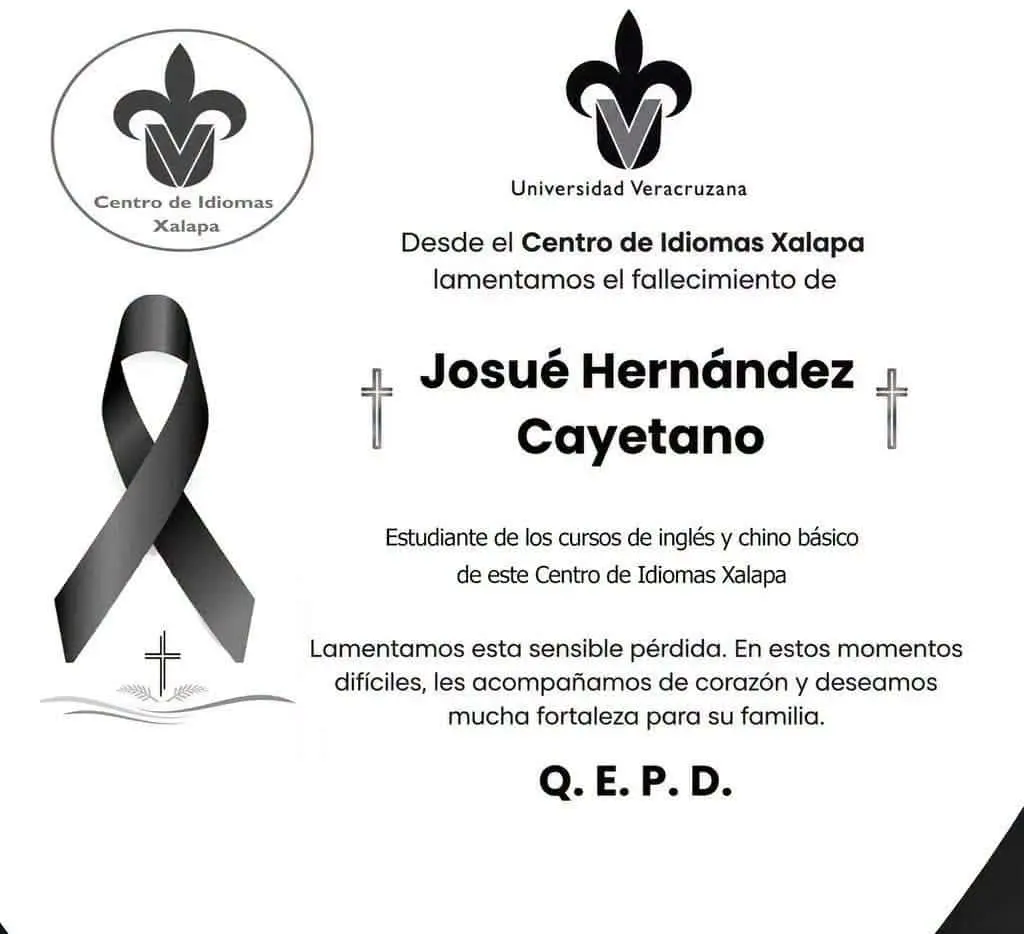 Universidad Veracruzana lamenta su fallecimiento Especial