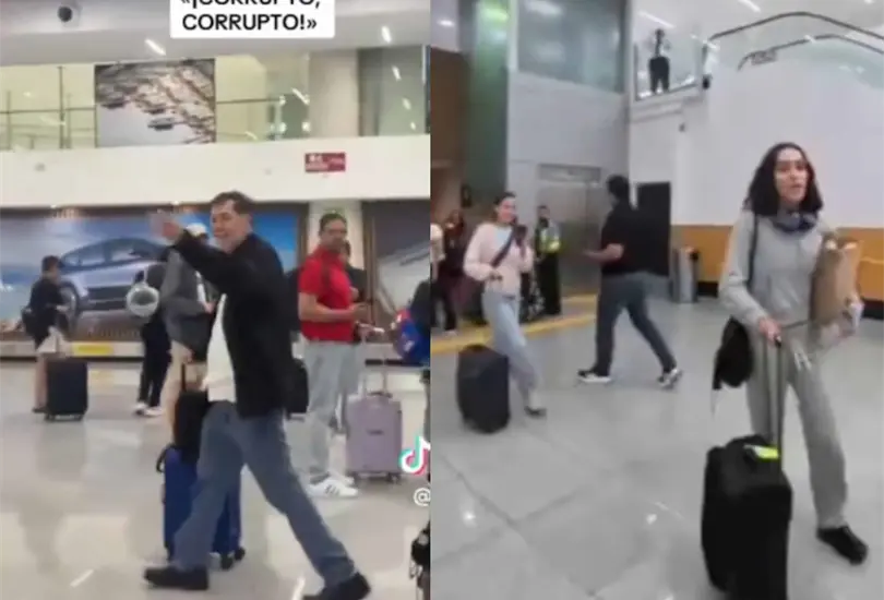 Una de las j&oacute;venes cuestion&oacute; a Fern&aacute;ndez Noro&ntilde;a por la reforma judicial de 2024.