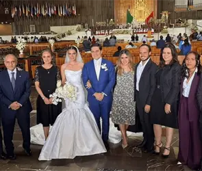 &iquest;Qui&eacute;n es Jorge A&ntilde;orve, hijo de senador del PRI que celebr&oacute; su boda con Disclosure y tres d&iacute;as de fiesta?